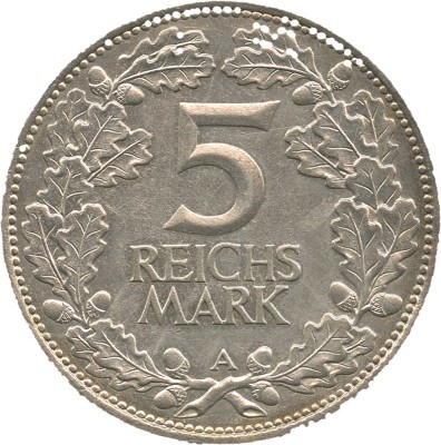 5 марок 1925 года